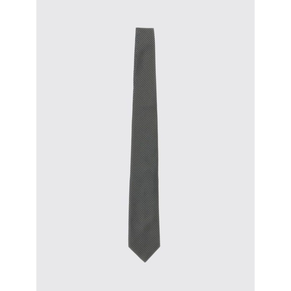 Tom Ford Men Tom Ford Geometric Pattern Pure Silk Tie